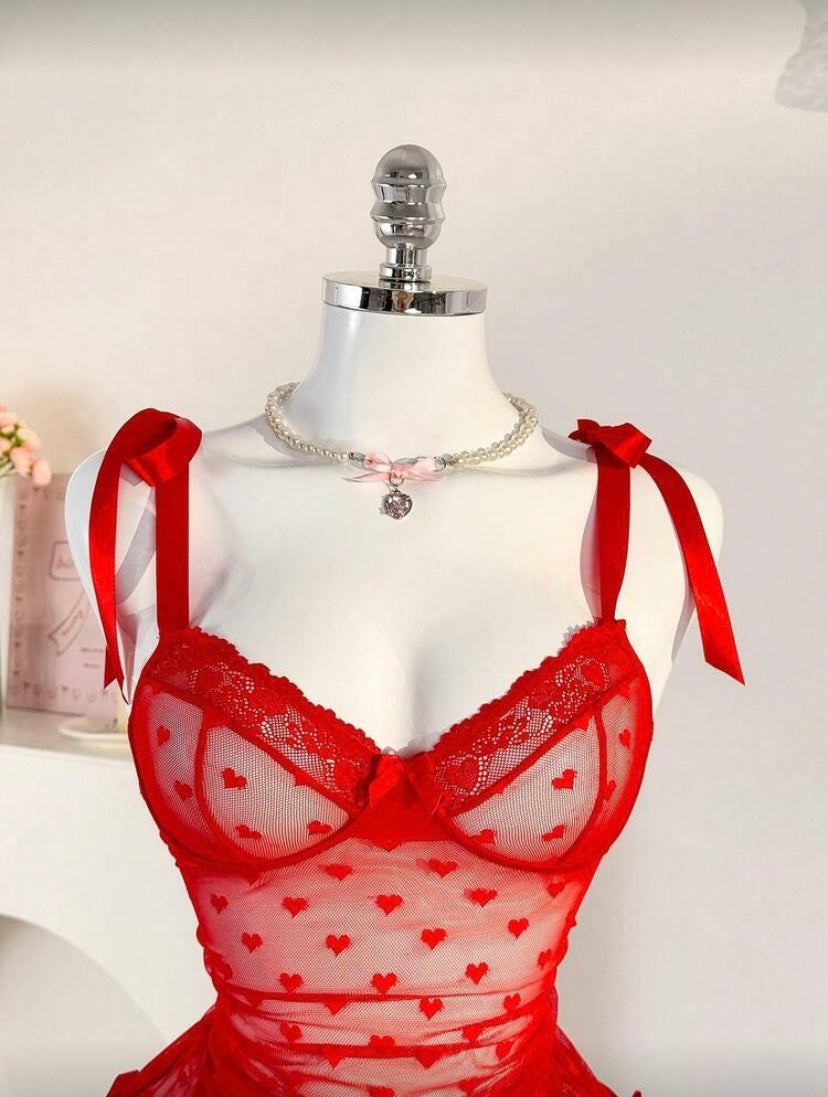 Romantic Lace Nightgown