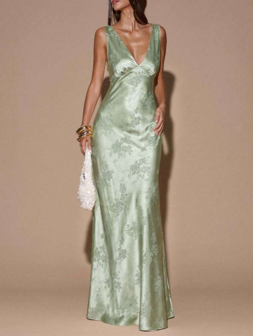 Fitted Fishtail Dress