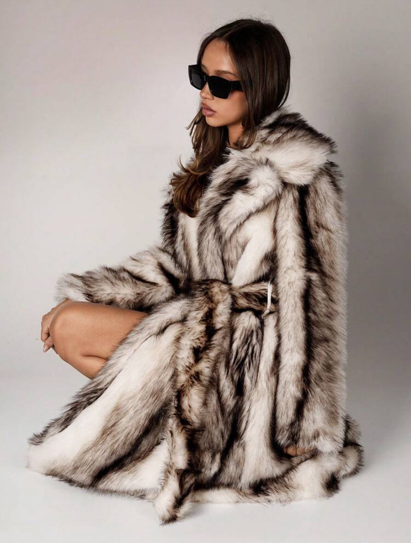 Winter Faux Fur Coat