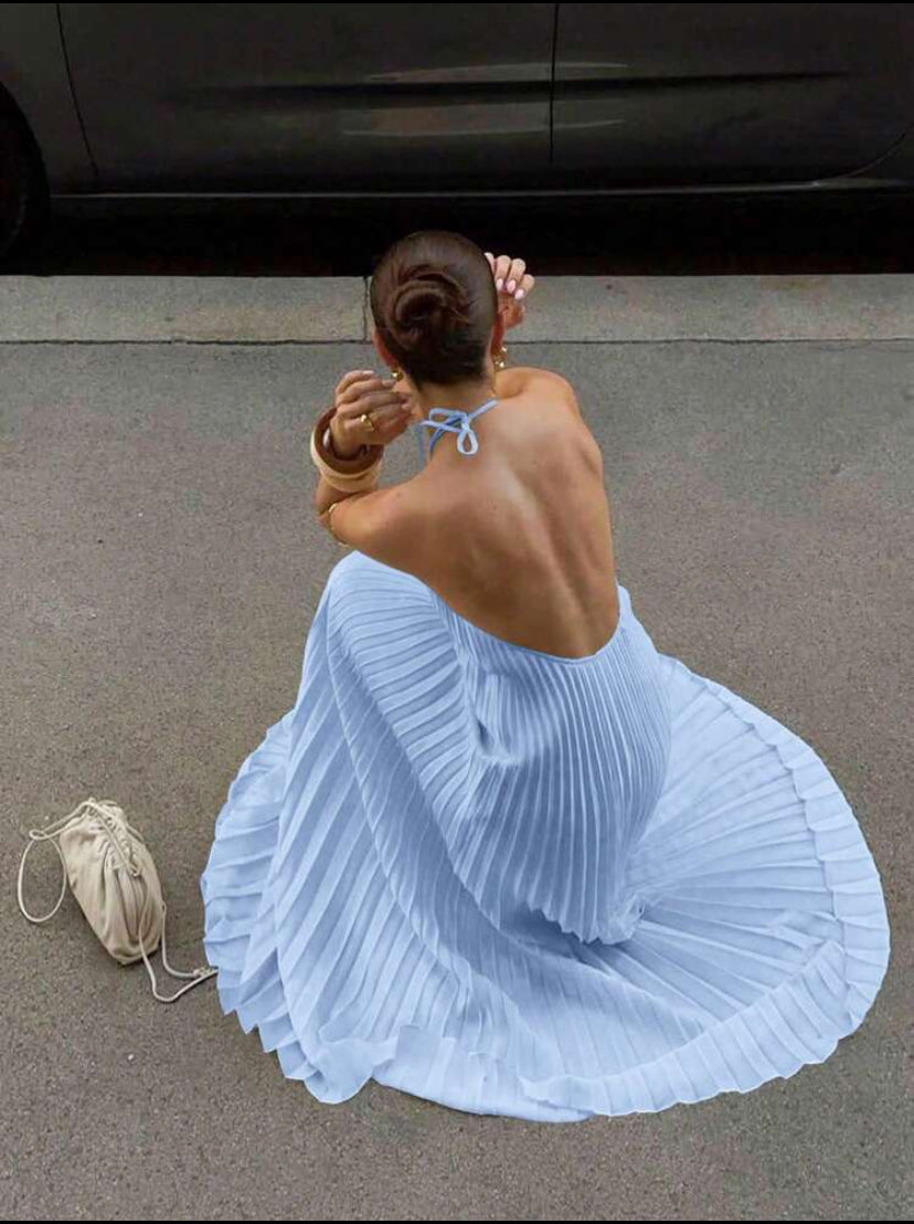 Pleated dress