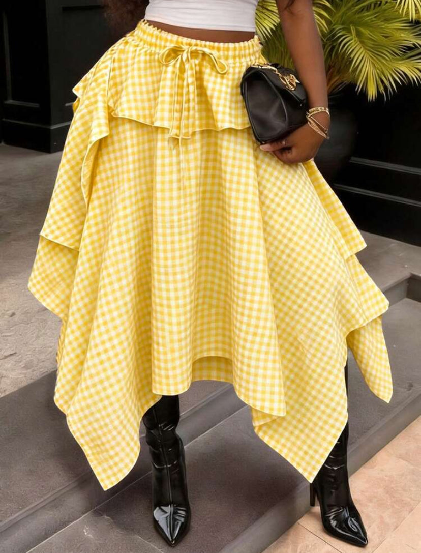 Plaid Skirt
