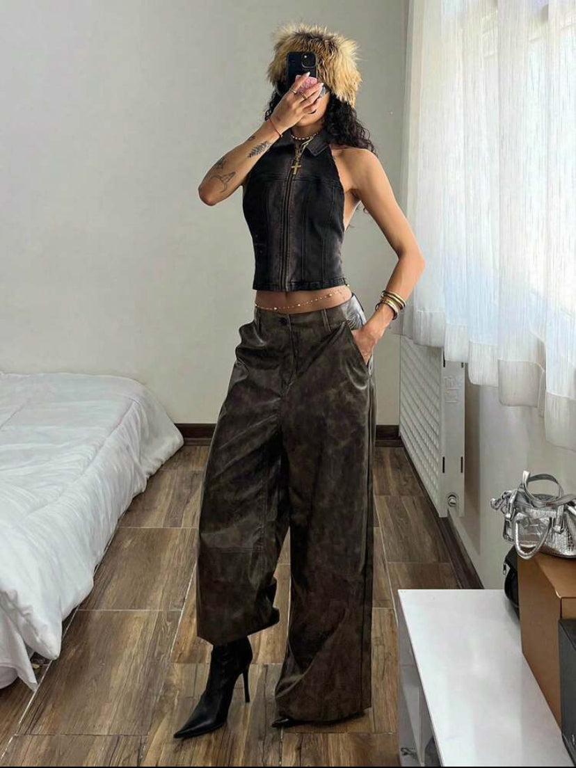Vintage Casual Loose Pant
