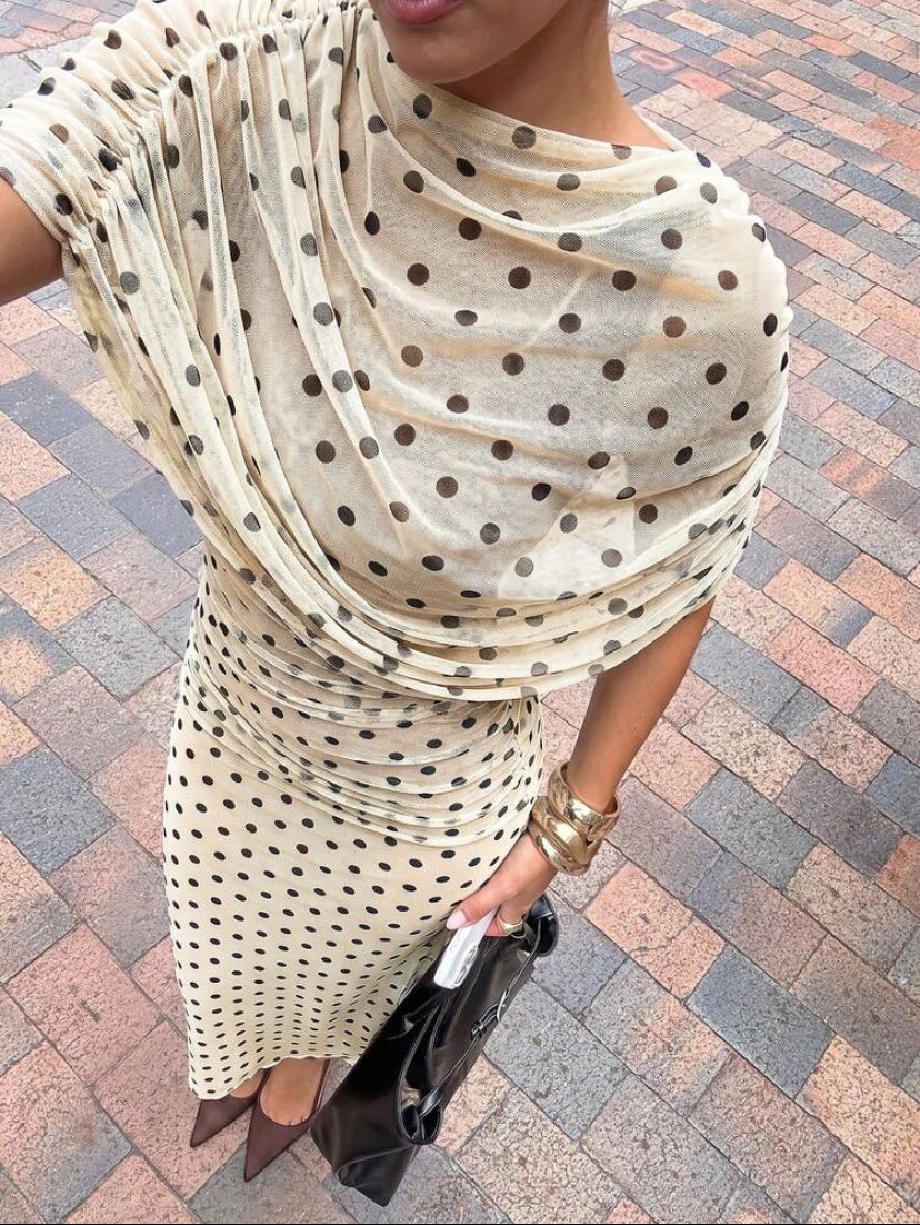 Ruched summer dress