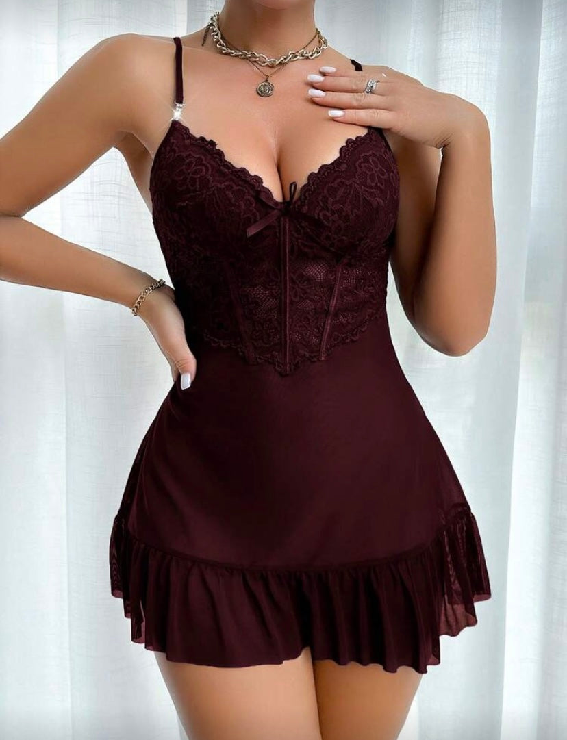 Fishbone  Lace Cami