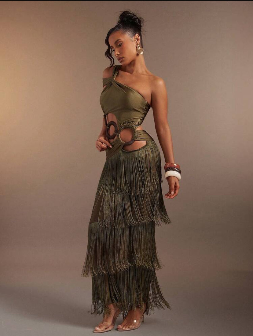 Layered Maxi Dress