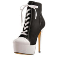 Canvas Ankle Boots