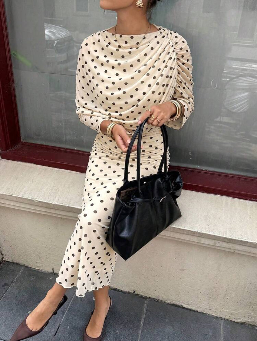 Ruched summer dress