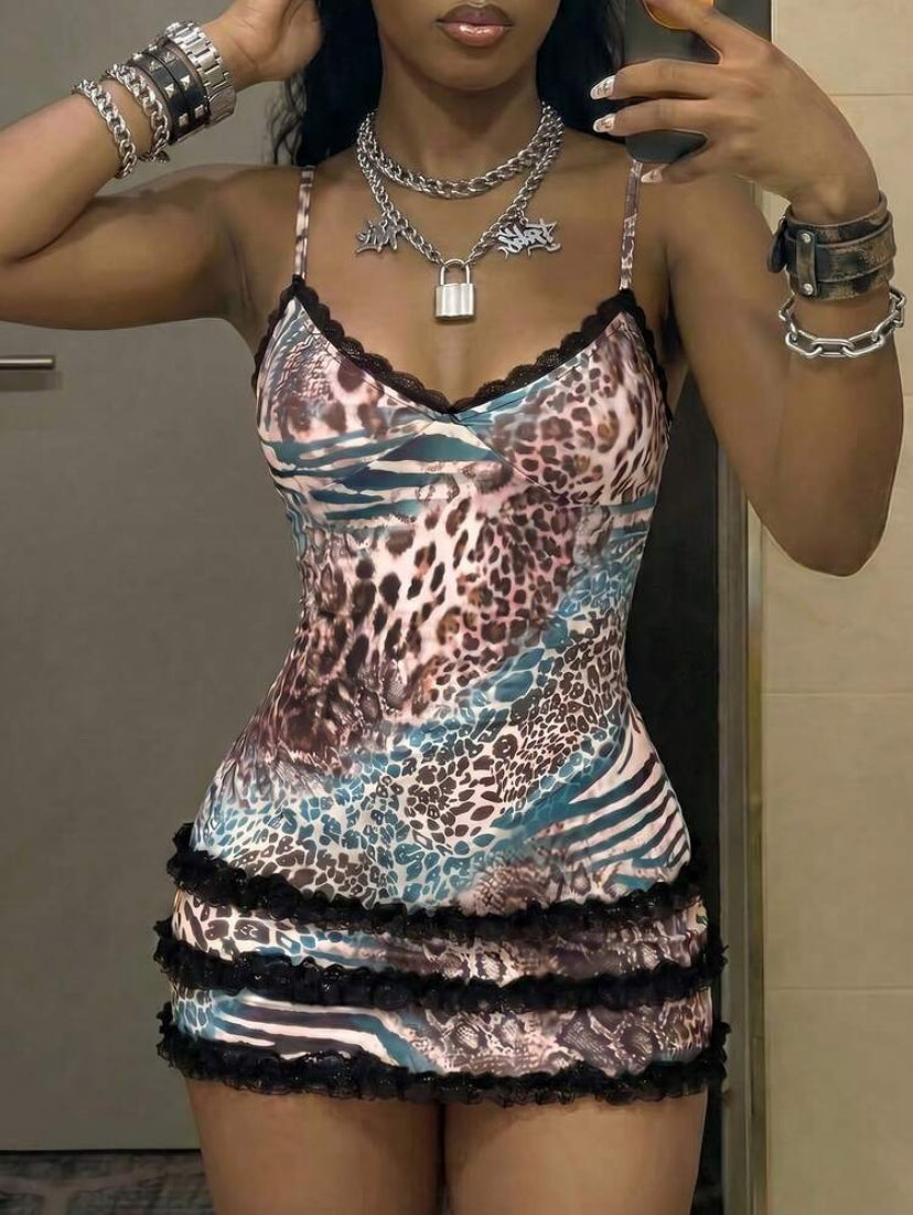 Cinching Layered Dress