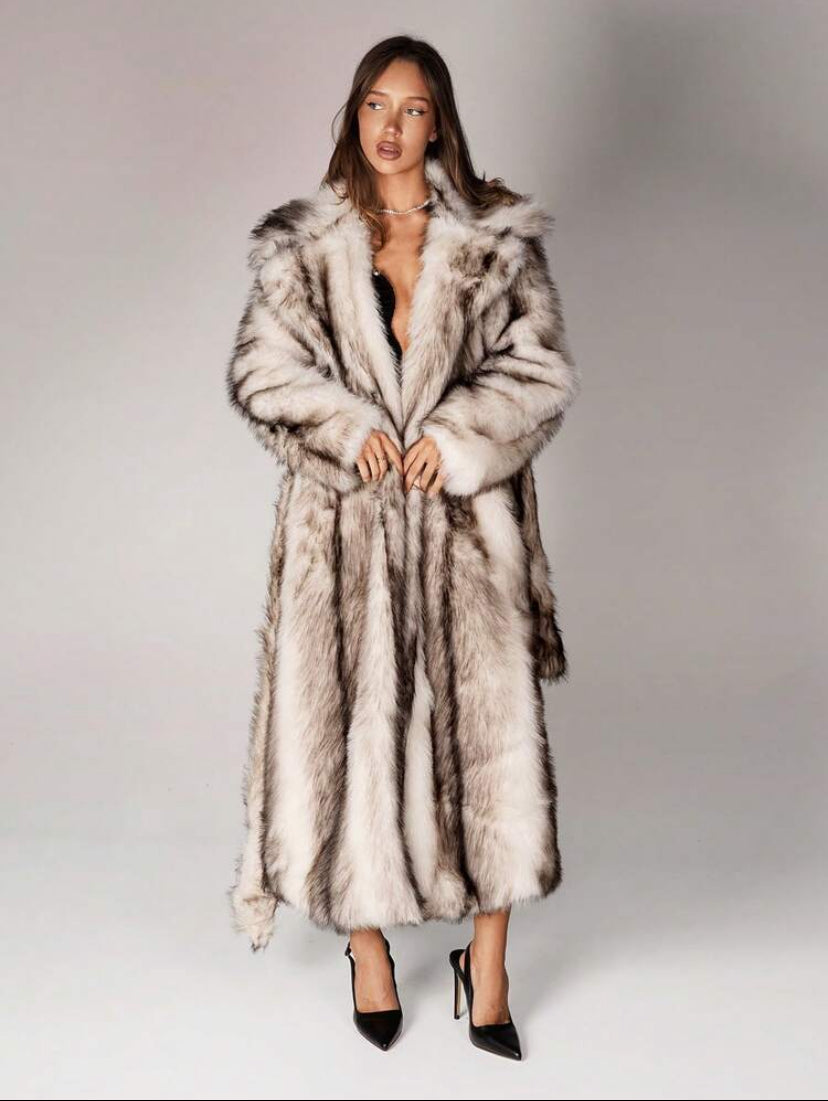 Winter Faux Fur Coat
