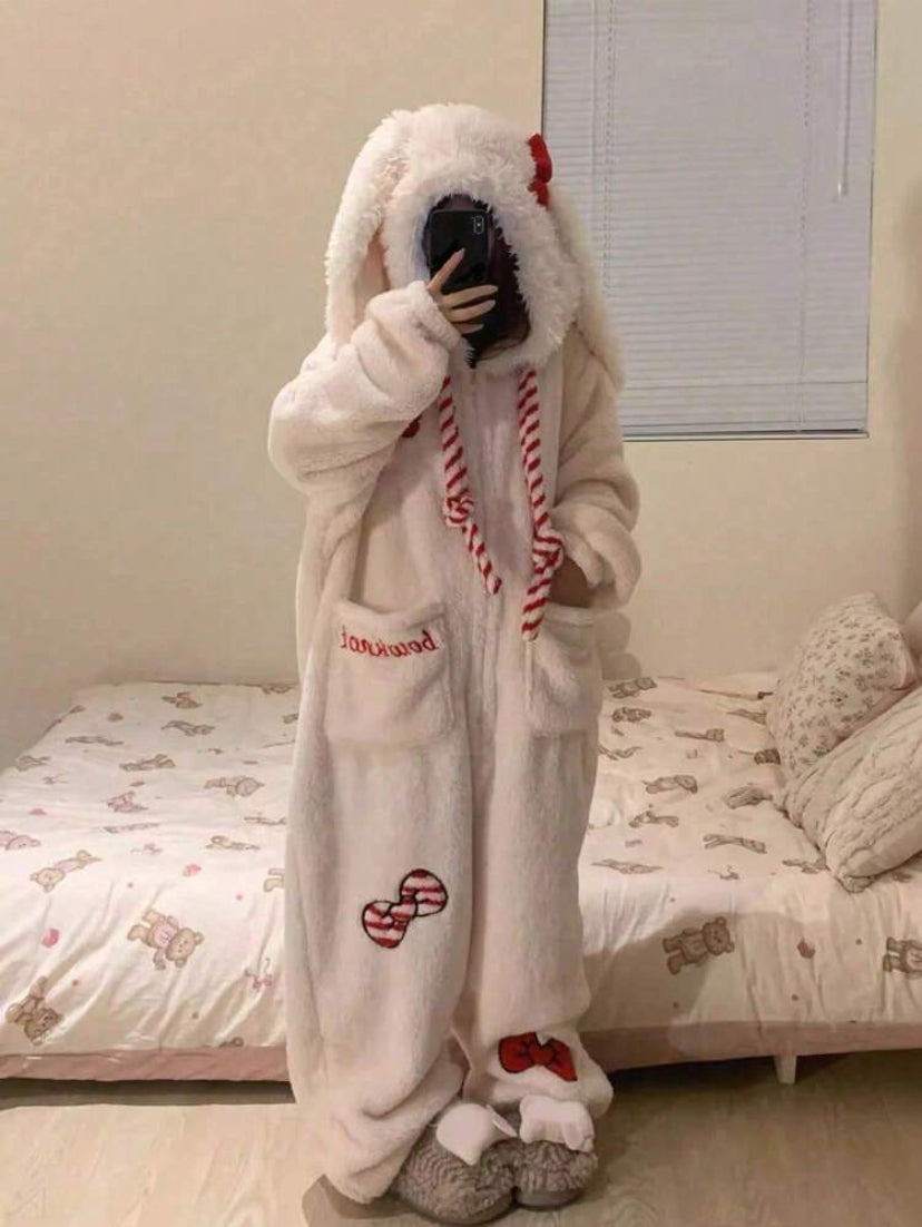 Hooded Fluffy Pj