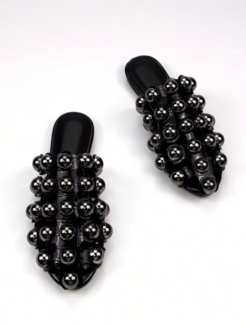 Metal Revet Slip on