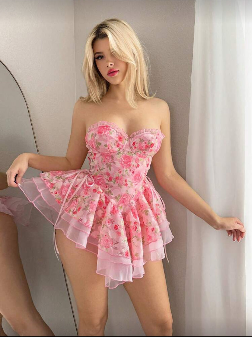 Fairycore Ruffle Dress
