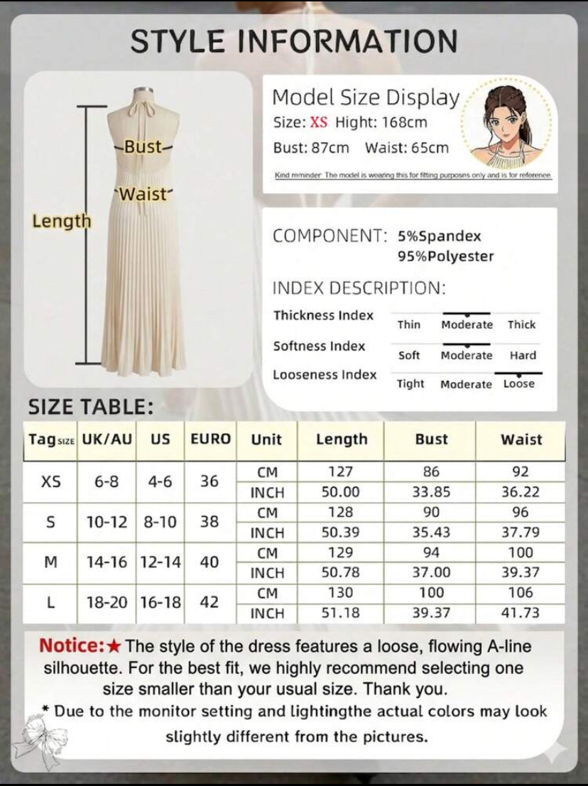 Pleated dress