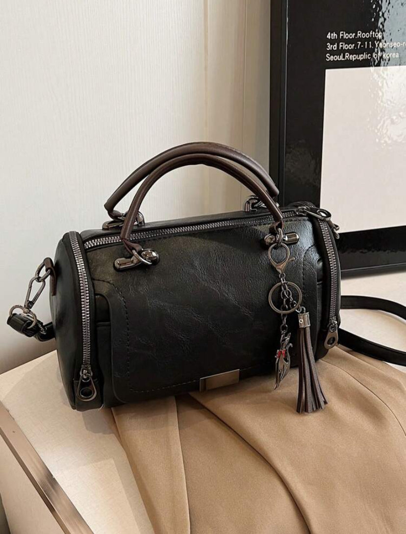 Tassel Decor Handbag