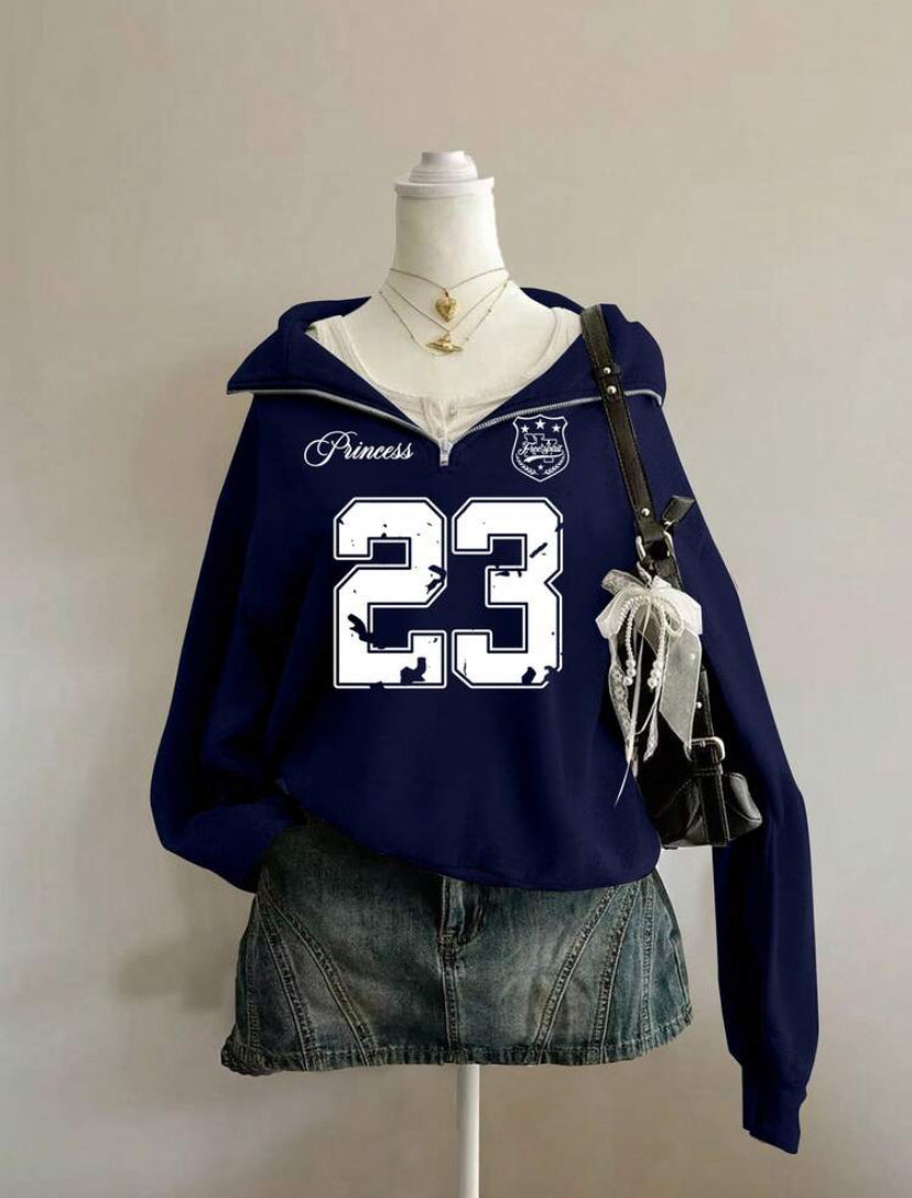 Half Zip Sweatshirt