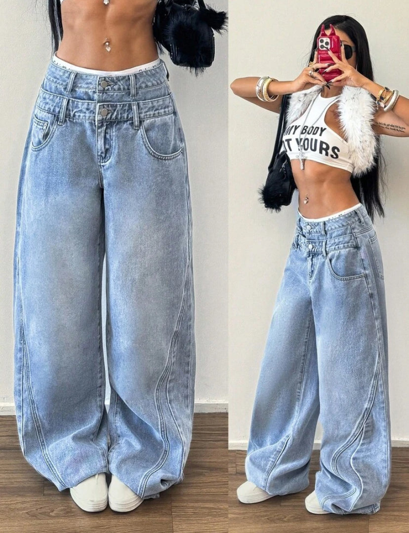 Double Waistband Pant