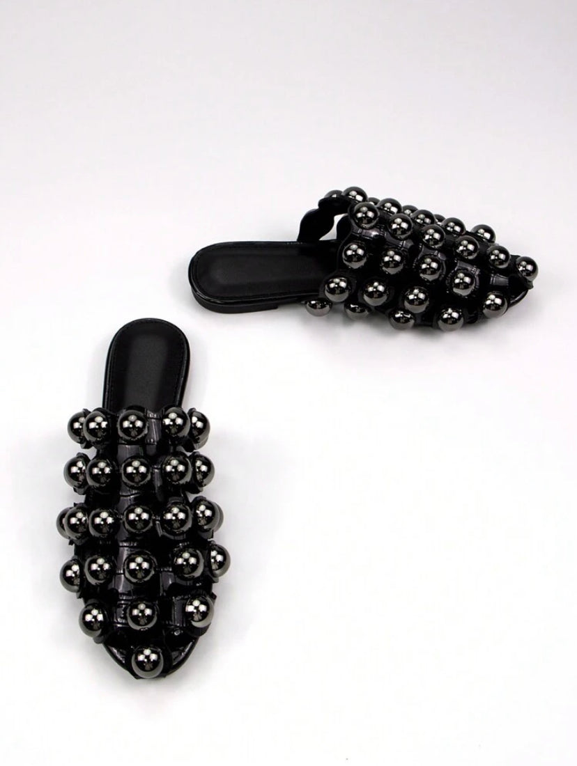 Metal Revet Slip on
