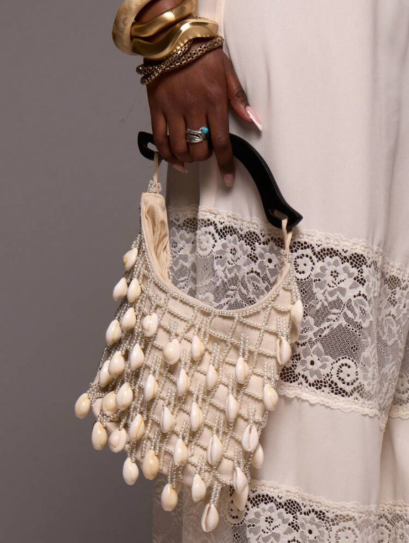 Wooden Handle Bag
