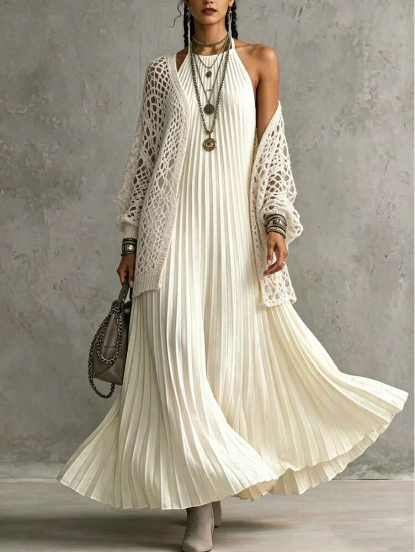 Pleated dress
