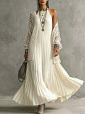 Pleated dress