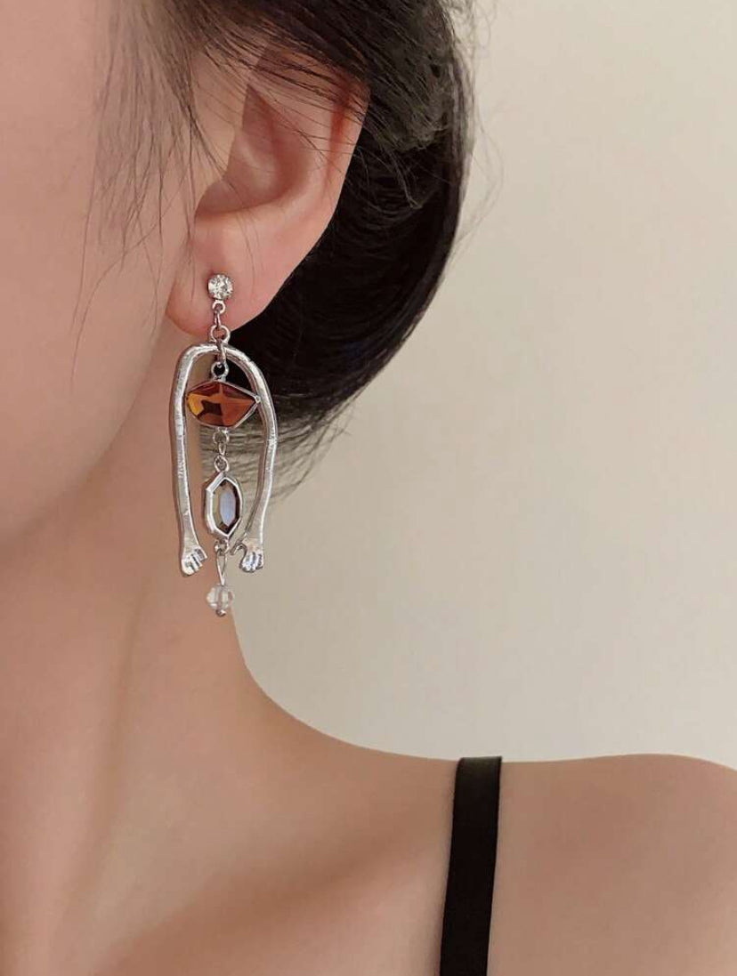 Abstract Vintage Earrings