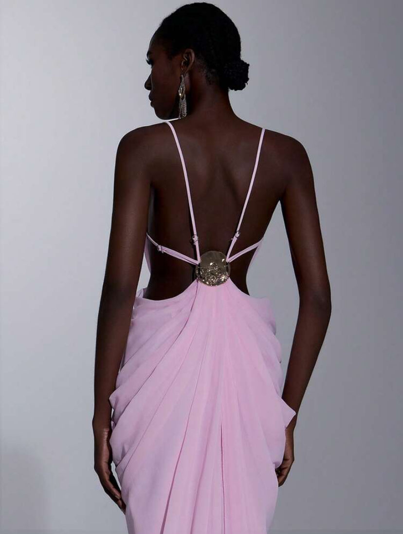 Baby Pink Summer Dress