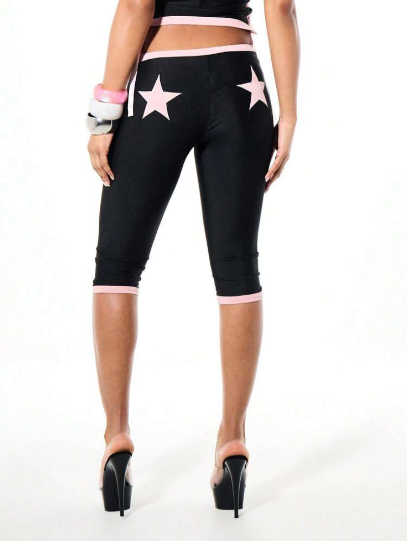 Lace Up Capri Pant