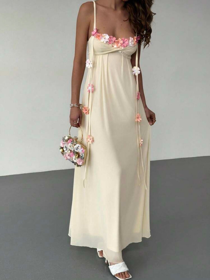 3D Floral Dress