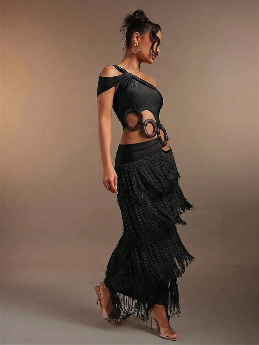 Layered Maxi Dress