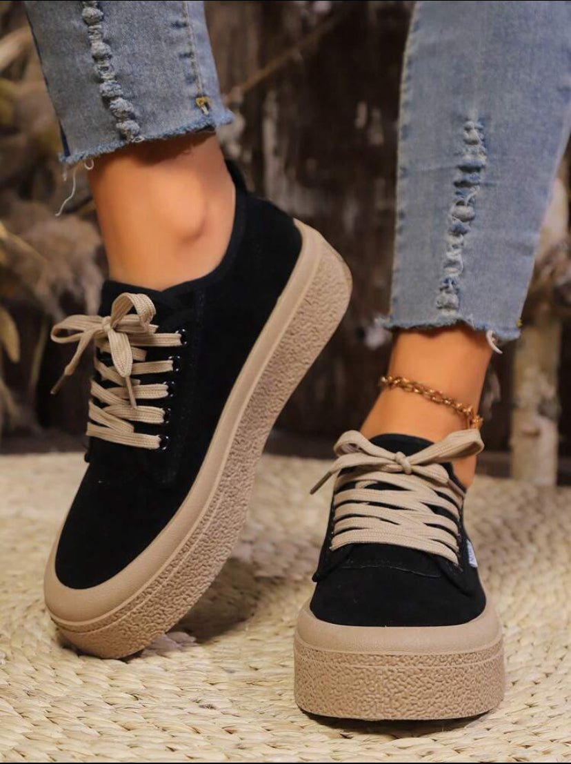 Platform Sole Sneakers