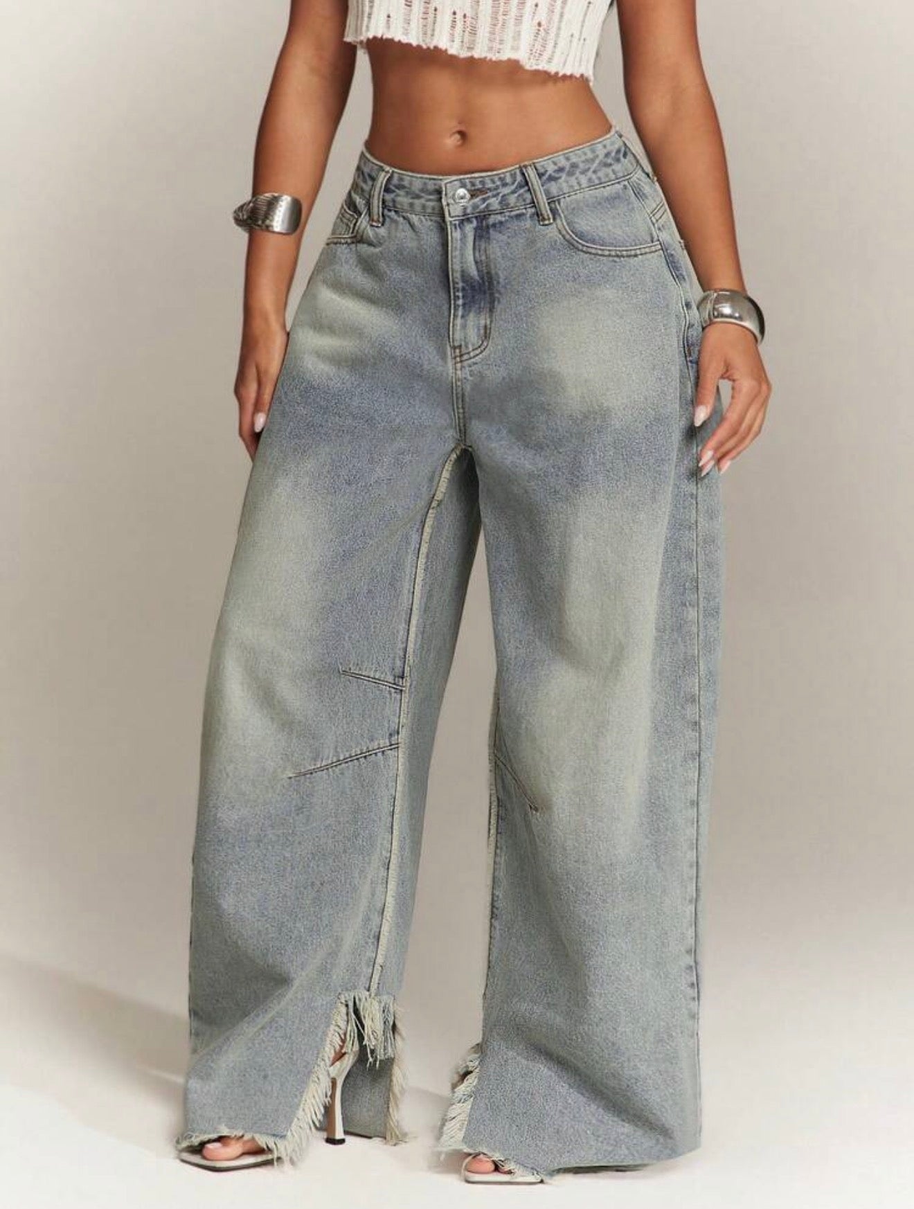 Barrel Leg Jeans