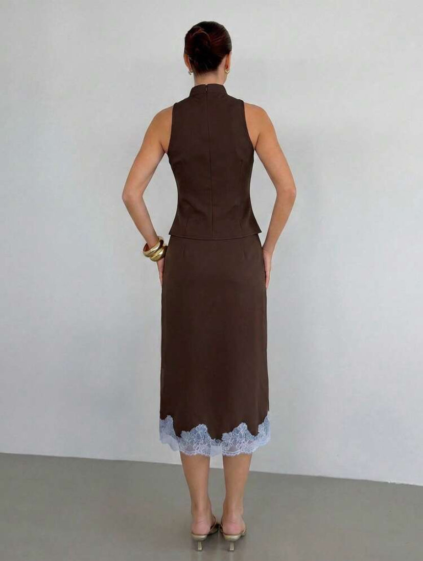 Contrast Lace 2pcs