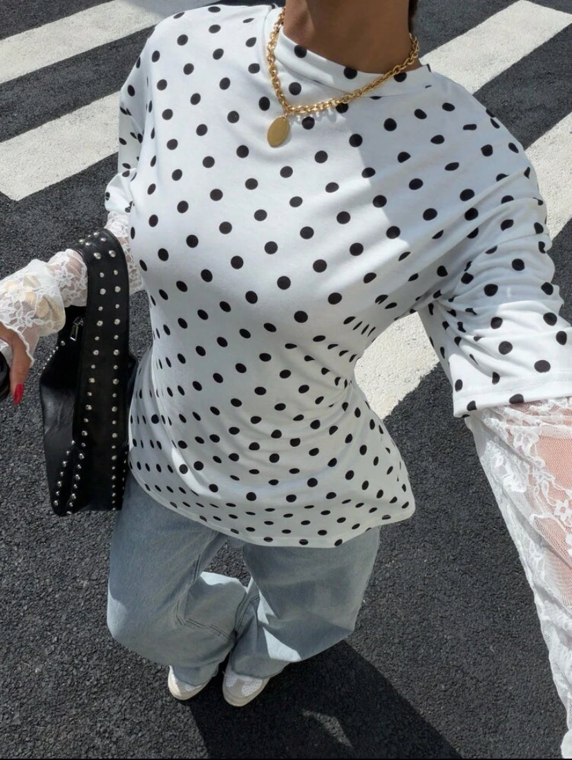 Lace Sleeve Shirt