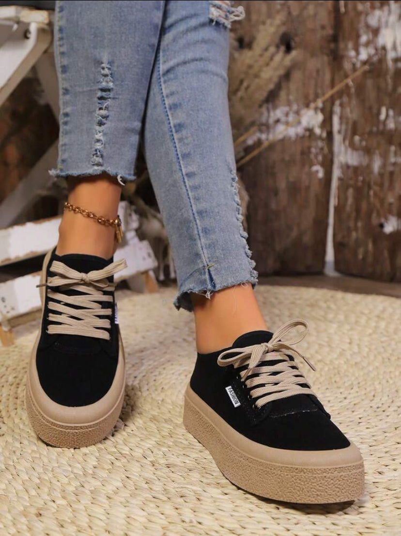 Platform Sole Sneakers