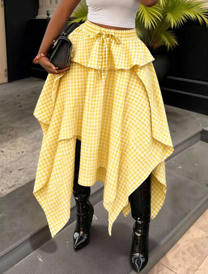 Plaid Skirt