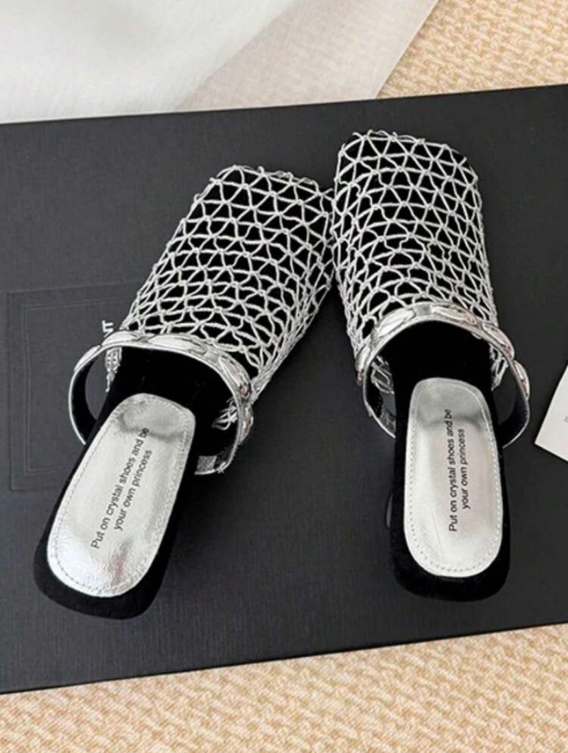 Woven sandals