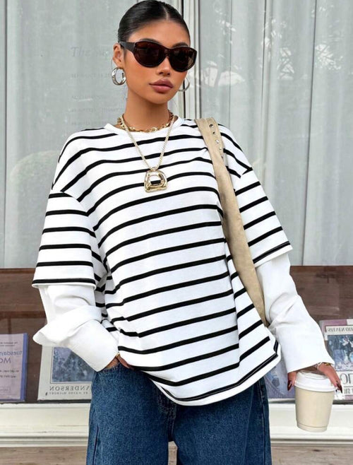 2in1 Loose T-Shirt